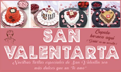 Tartas Especiales para San Valentín