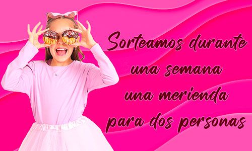 Sorteo de merienda para dos personas durante una semana