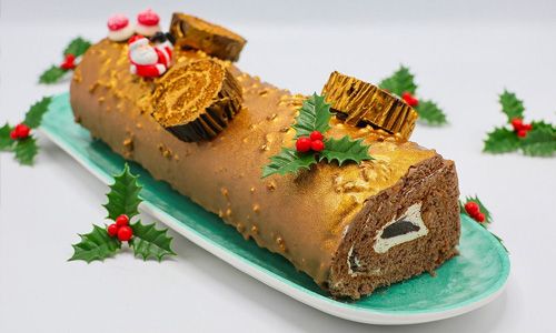 Tronco de Navidad sabor Ferrero de El Obrador De Goya