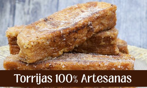 Torrijas 100% artesanas en El Obrador De Goya