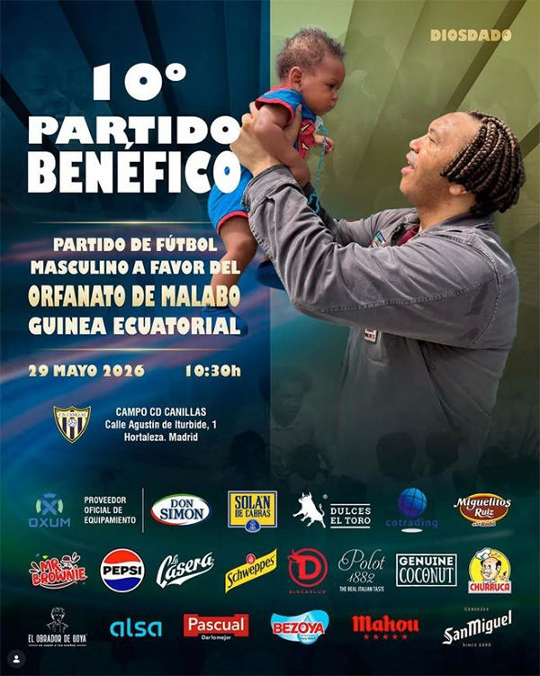 10º Partido Solidario por el Orfanato de Malabo