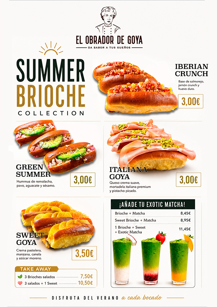 Summer Brioche Collection: El sabor del verano